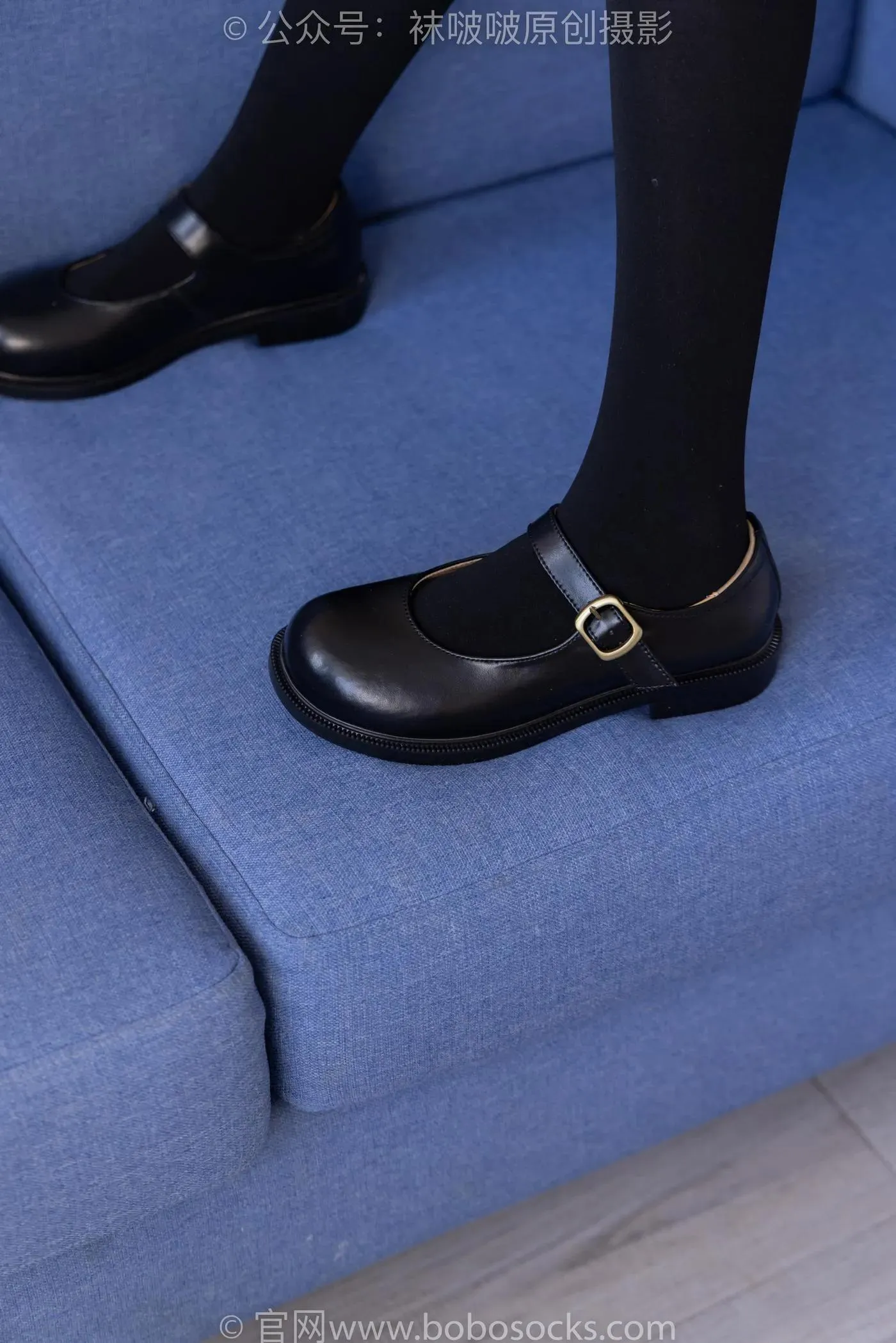 [BoBoSocks袜啵啵]NO.169 小甜豆-黑皮鞋、厚黑丝、厚肉丝 [145P]插图7